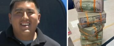 borsa piena di soldi ritrovata