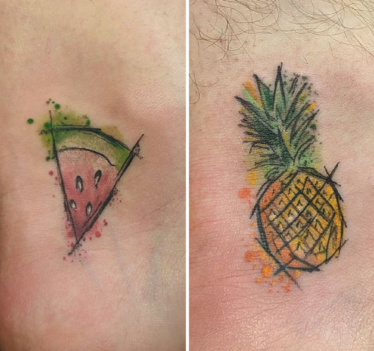 tatuaggi frutta