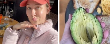 Donna porta il suo avocado da casa per risparmiare