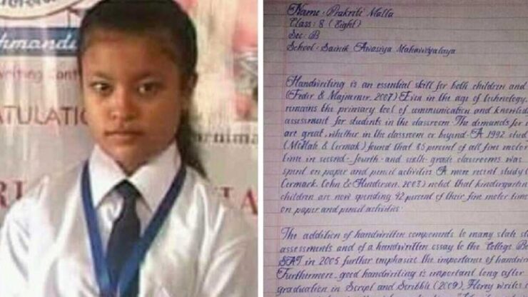 Una bambina di 9 anni premiata per la sua impeccabile calligrafia: è  considerata la più bella del mondo