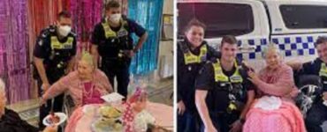 centenaria esaudisce suo desiderio di venire arrestata