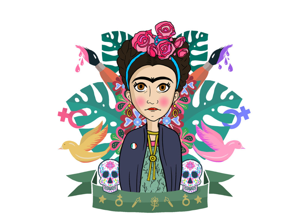 Frida Kahlo monociglio