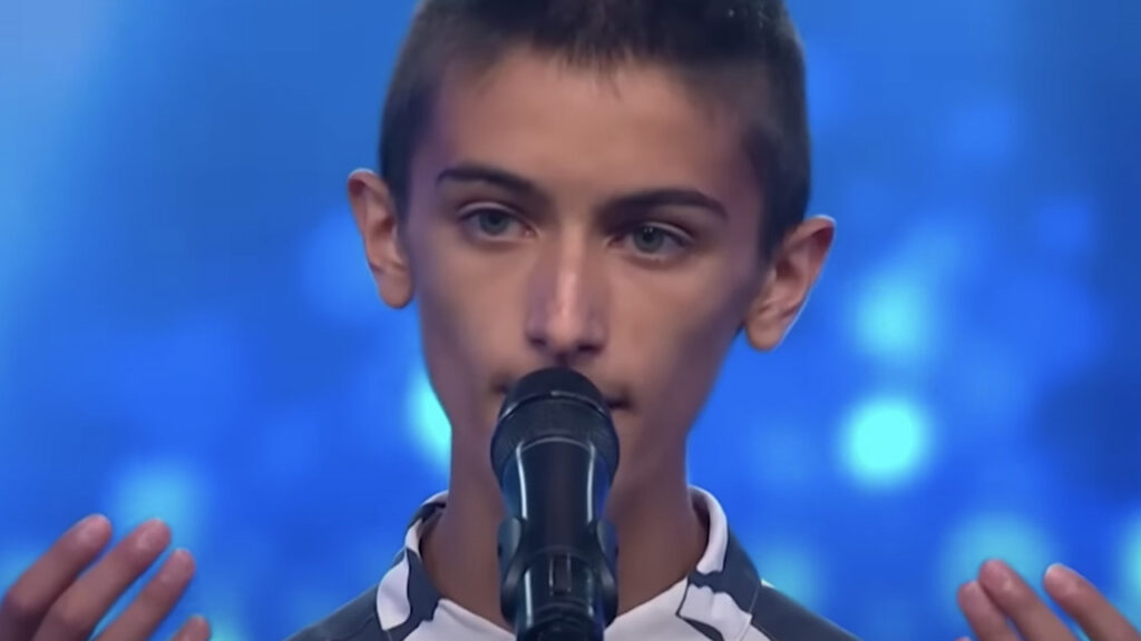 Ragazzino canta Got Talent