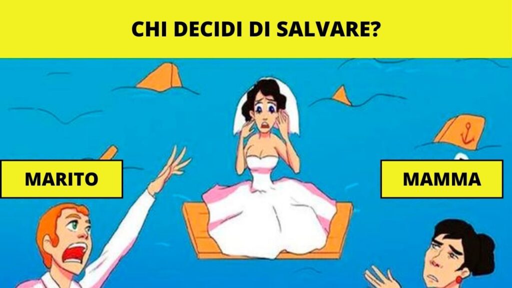 Chi decidi di salvare