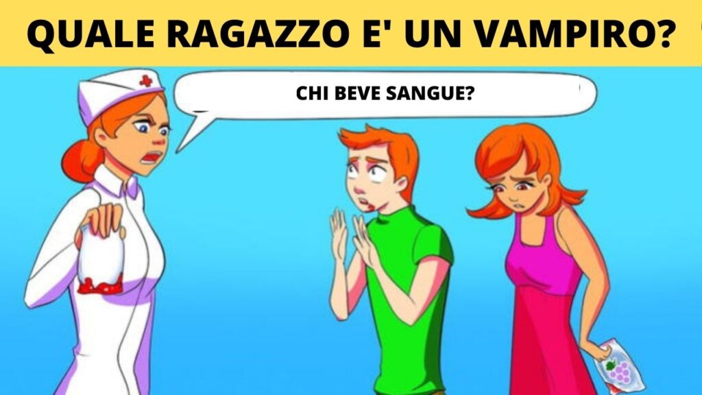 Quale ragazzo è un vampiro