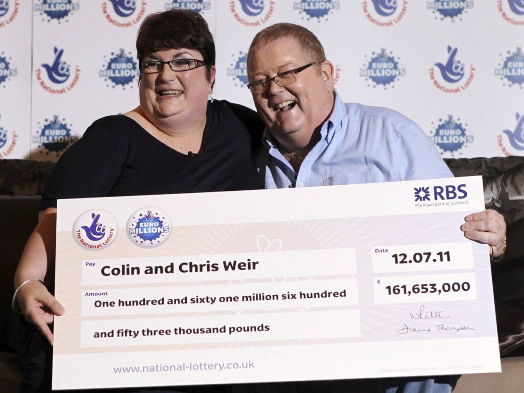 colin weir e moglie 210 milioni di dollari