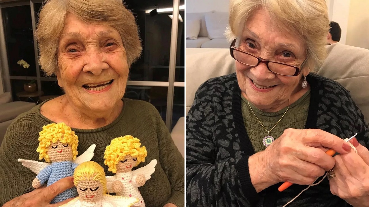 donna lavora per la prima volta a 92 anni