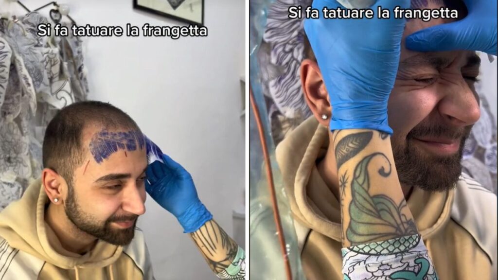 tatuare frangetta