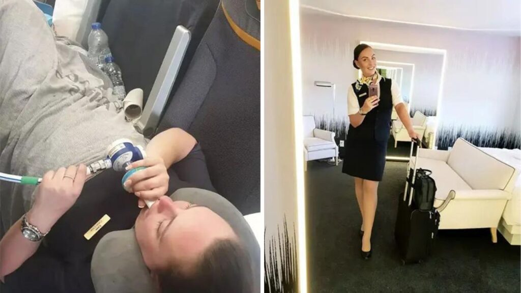 hostess incidente volo