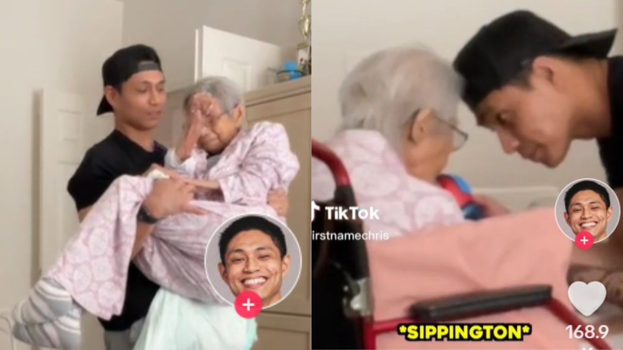 la nonna vive con il nipote